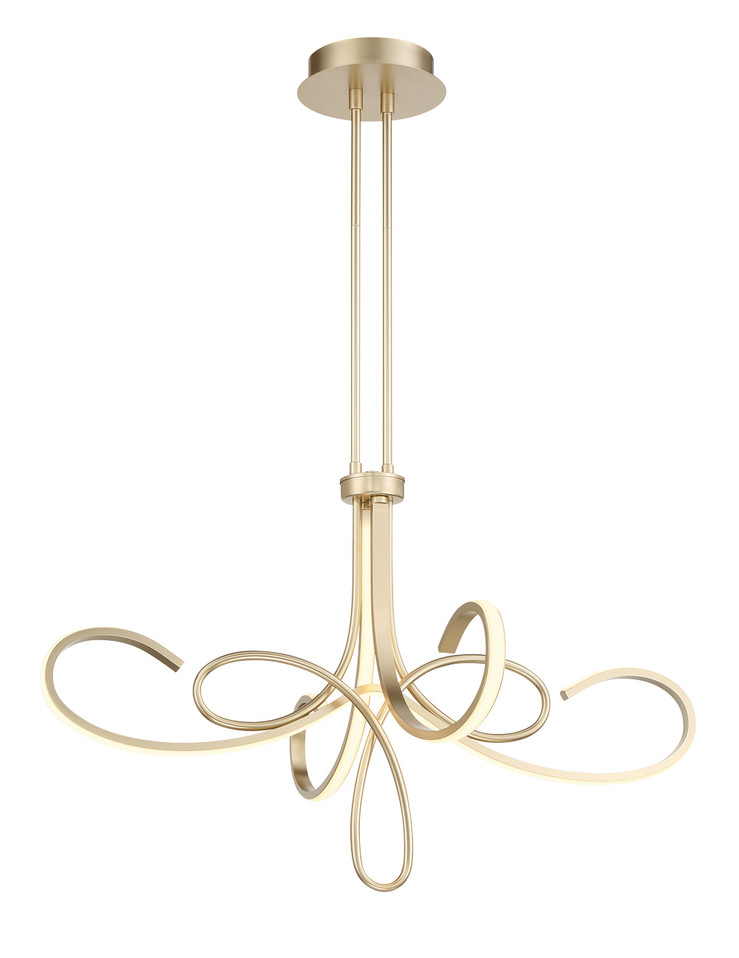 George Kovacs - P5436-697-L - LED Chandelier - Astor by Robin Baron - Soft Gold