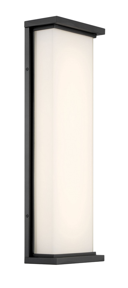 George Kovacs - P5563-066-L - LED Outdoor Wall Mount - Caption - Sand Coal Black