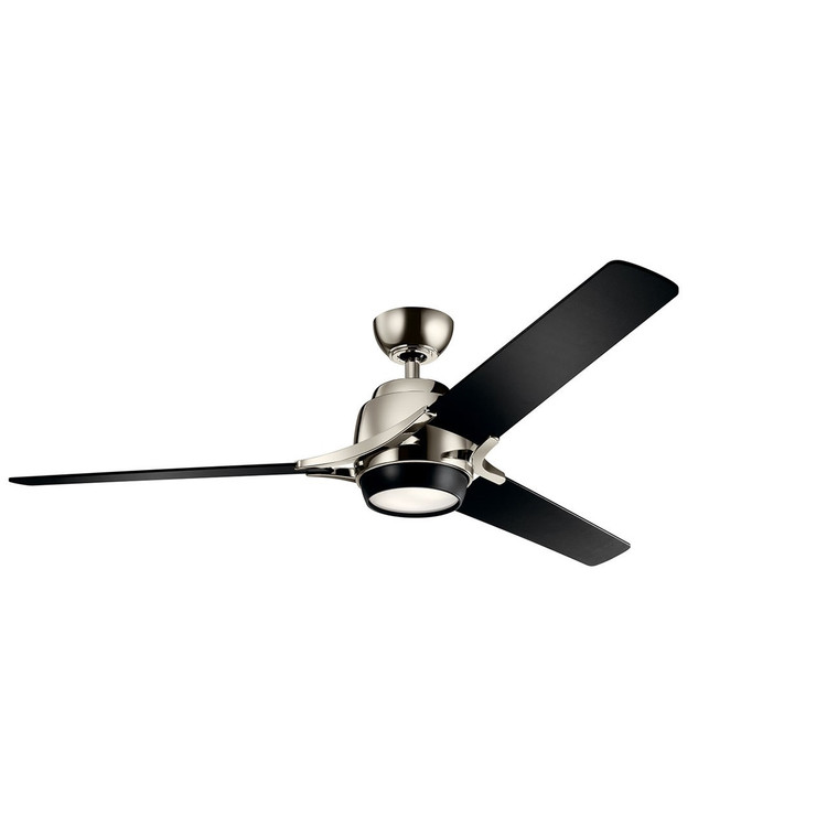 Kichler - 300060PN - 60Ceiling Fan - Zeus - Polished Nickel Kichler - 300060PN - 60Ceiling Fan - Zeus - Polished Nickel