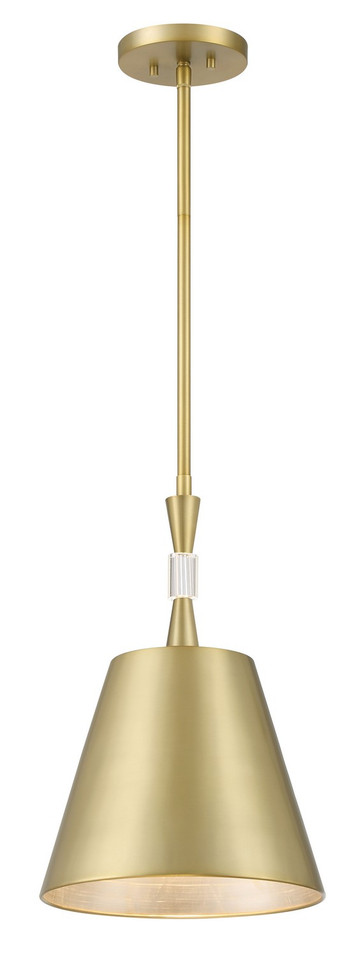 Metropolitan - N7551-695 - One Light Pendant - Baratti - Soft Brass