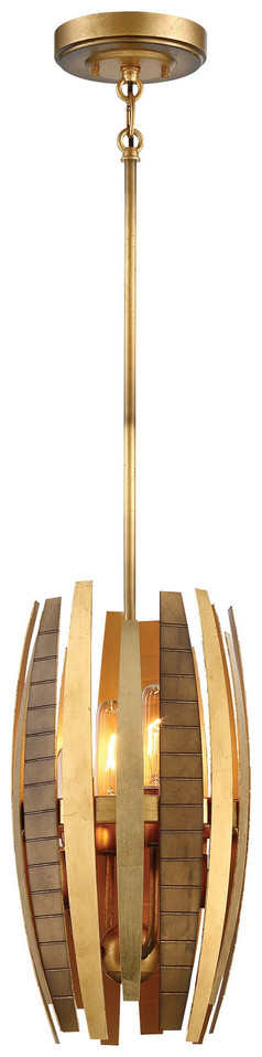Metropolitan - N7834-659 - Four Light Mini Pendant - Manitou - Ardor Gold