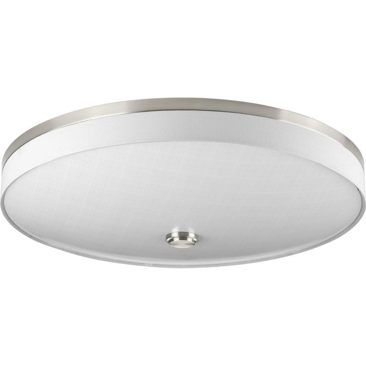 Progress Lighting - P3612-0930K9 - LED Flush Mount - Weaver LED - Brushed Nickel