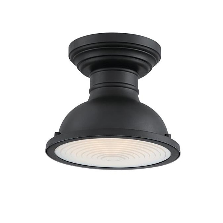 Westinghouse Lighting - 6113200 - One Light Semi-Flush Mount - Orson - Textured Black