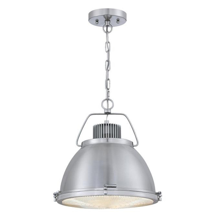 Westinghouse Lighting - 6119400 - One Light Pendant - Danzig - Brushed Nickel