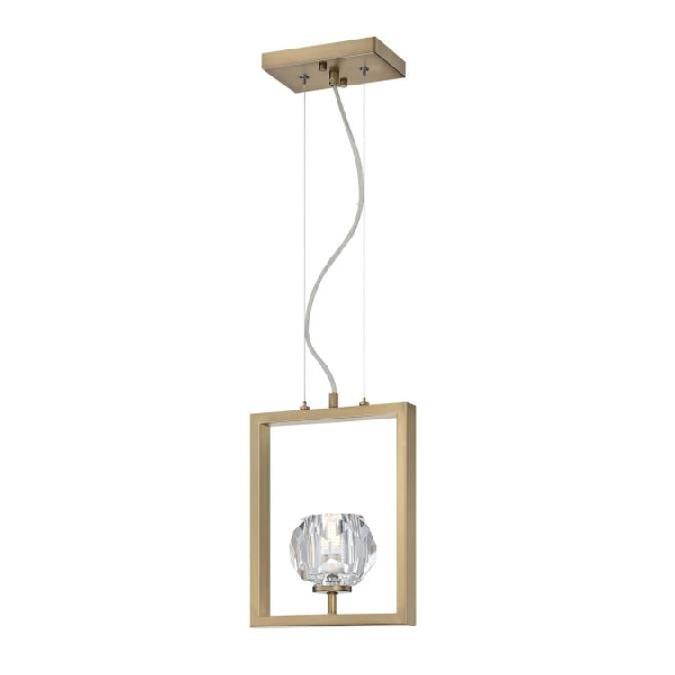 Westinghouse Lighting - 6130900 - LED Pendant - Zoa - Brushed Brass Westinghouse Lighting - 6130900 - LED Pendant - Zoa - Brushed Brass