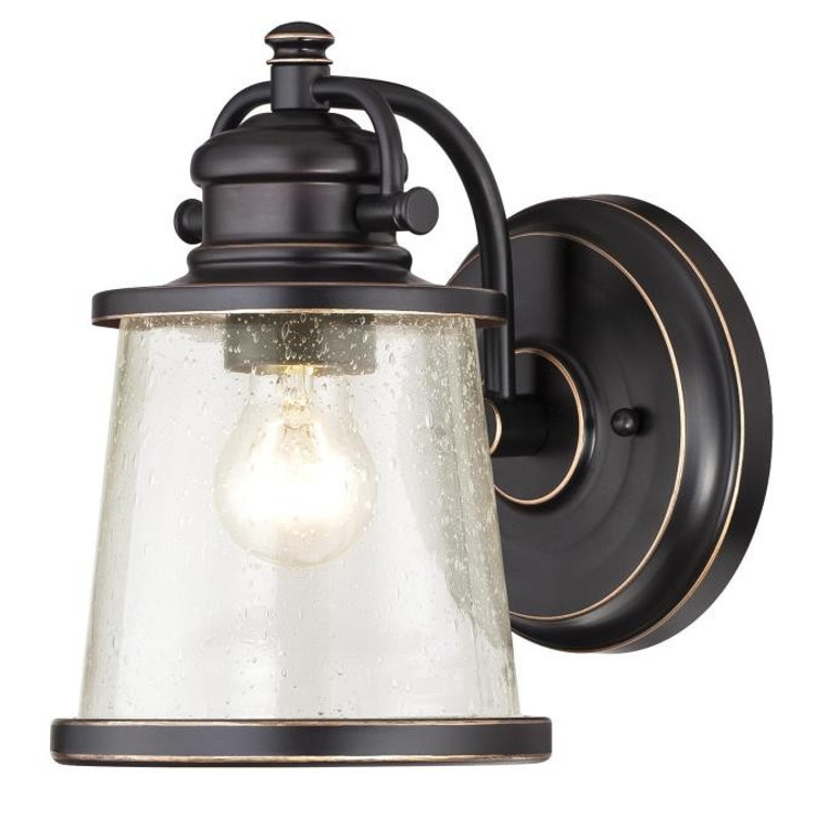 Westinghouse Lighting - 6204000 - One Light Wall Fixture - Emma Jane - Amber Bronze With Highlights