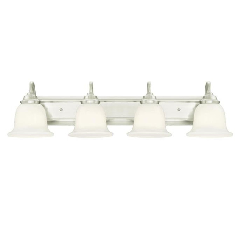 Westinghouse Lighting - 6301900 - Four Light Wall Sconce - Harwell - Brushed Nickel