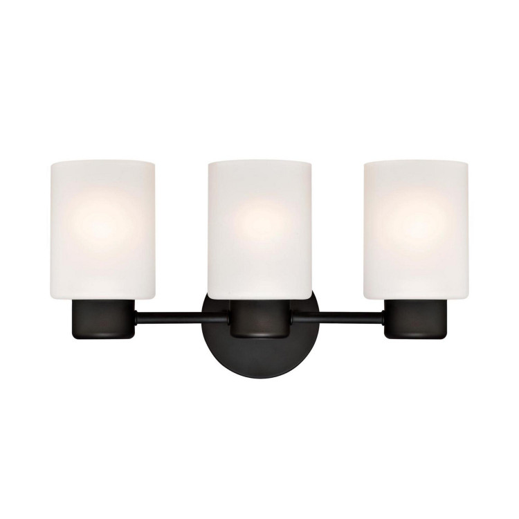 Westinghouse Lighting - 6354100 - Three Light Wall Sconce - Sylvestre - Oil Rubbed Bronze