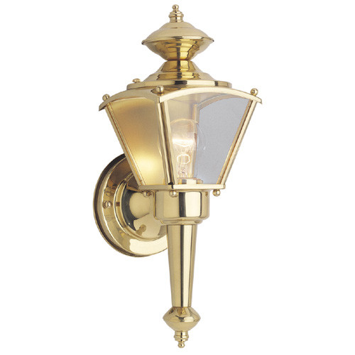 Westinghouse Lighting - 6696400 - One Light Wall Fixture - Polished Brass