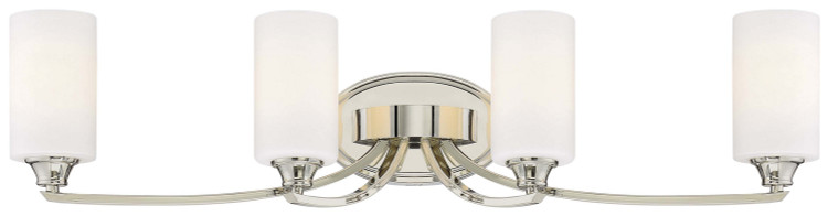 Minka-Lavery - 3984-613 - Four Light Bath - Tilbury - Polished Nickel