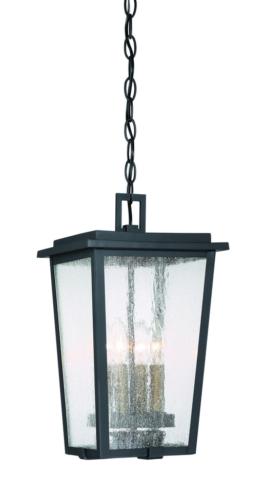 Minka-Lavery - 72754-66G - Four Light Chain Hung - Cantebury - Sand Black Burnt Gold & Sand Black