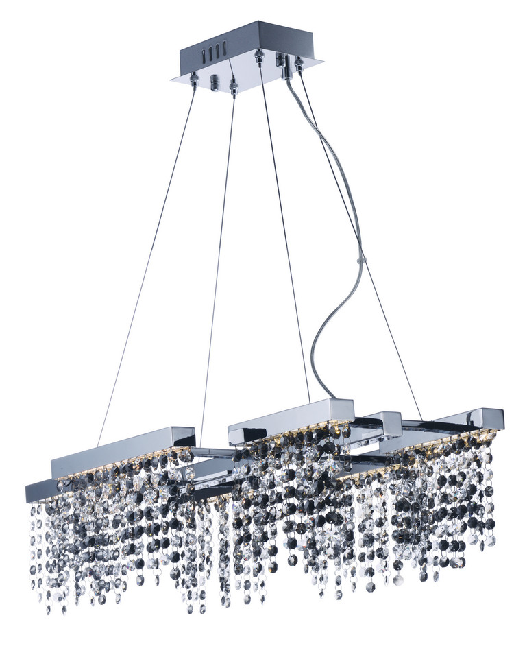 ET2 - E23096-138PC - LED Pendant - Midnight Shower - Polished Chrome