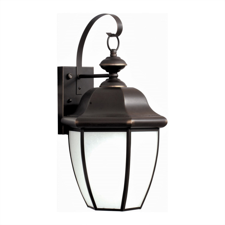 Forte - 10004-01-14 - One Light Outdoor Lantern - Royal Bronze