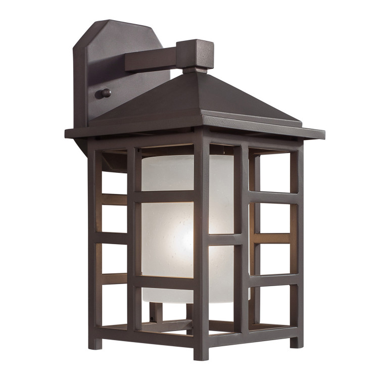 Forte - 1148-01-32 - One Light Outdoor Lantern - Antique Bronze