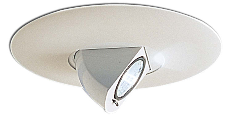 Nora Lighting - NL-680W - 6 Surface Adjustable Elbow W/ Metal Trim - Rec Lv 6 Trim - White
