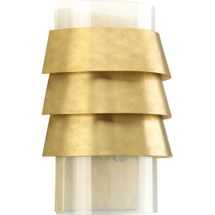 Progress Lighting - P710068-160 - One Light Wall Sconce - Point Dume-Sandbar - Brushed Brass Progress Lighting - P710068-160 - One Light Wall Sconce - Point Dume-Sandbar - Brushed Brass
