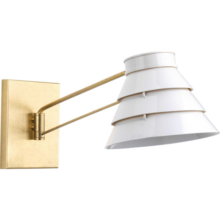 Progress Lighting - P710070-160 - One Light Wall Bracket - Point Dume-Onshore - Brushed Brass Progress Lighting - P710070-160 - One Light Wall Bracket - Point Dume-Onshore - Brushed Brass