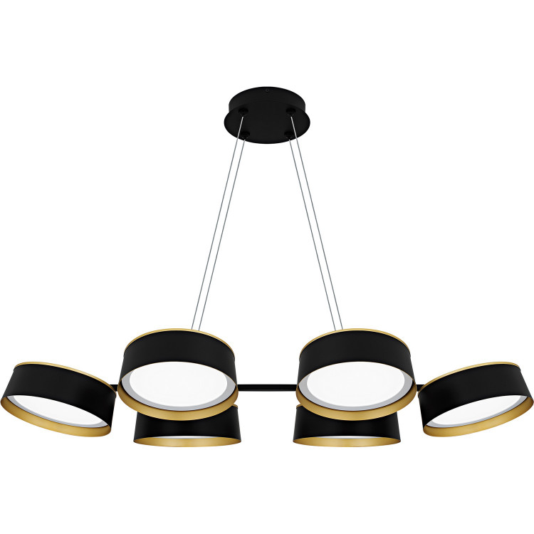 Quoizel - BYS640MBK - LED Linear Chandelier - Byrnes - Matte Black