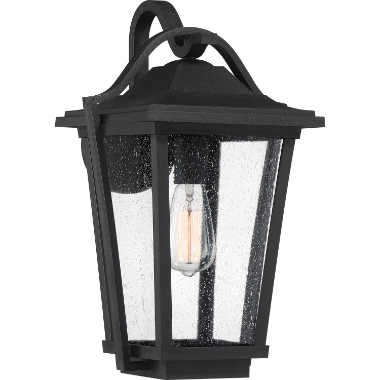 Quoizel - DRS8411EK - One Light Outdoor Wall Lantern - Darius - Earth Black