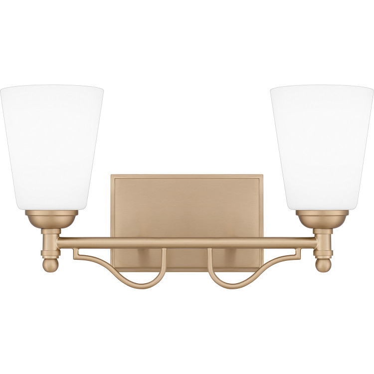 Quoizel - ESR8616BGD - Two Light Bath - Esther - Bronze Gold