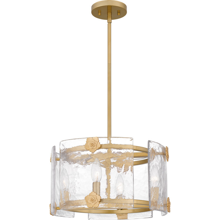 Quoizel - JOL2816LG - Four Light Pendant - Jolie - Light Gold Quoizel - JOL2816LG - Four Light Pendant - Jolie - Light Gold