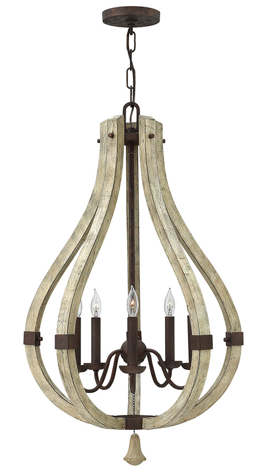 Fredrick Ramond - FR40575IRR - LED Chandelier - Middlefield - Iron Rust
