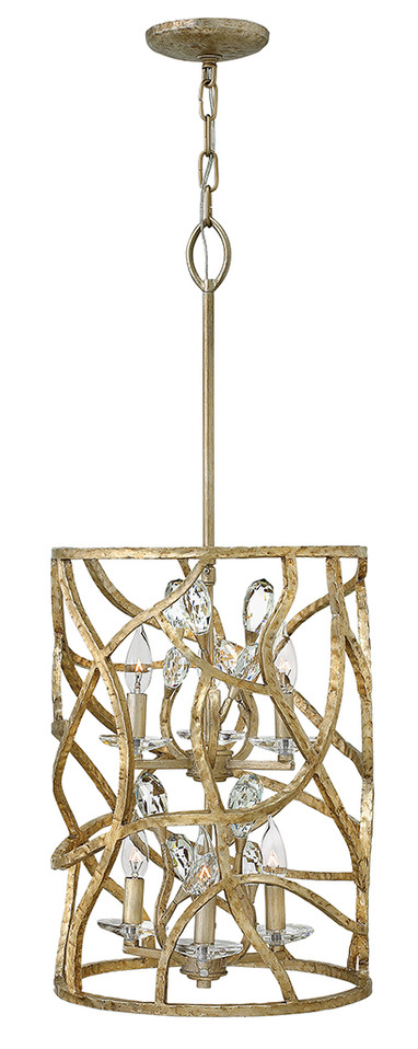 Fredrick Ramond - FR46805CPG - LED Chandelier - Eve - Champagne Gold