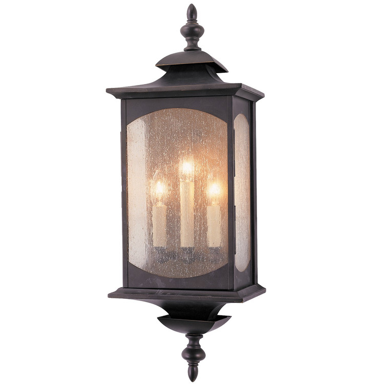 Generation Lighting - OL2602ORB - Three Light Outdoor Fixture - Market Square - Oil Rubbed Bronze