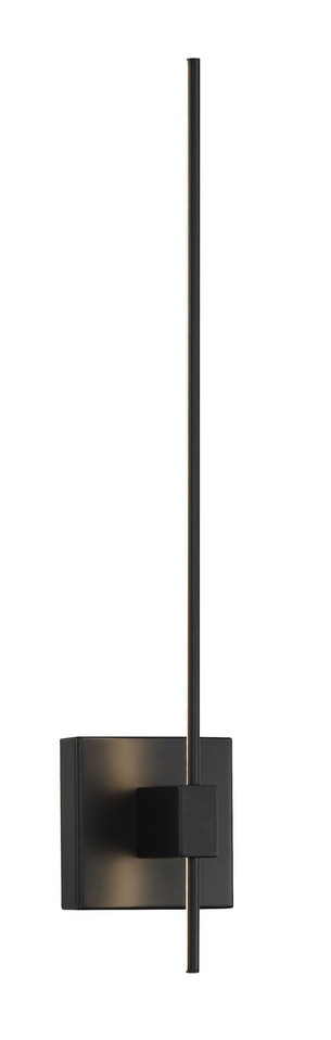 George Kovacs - P1435-66A-L - LED Wall Sconce - Parker - Coal Black George Kovacs - P1435-66A-L - LED Wall Sconce - Parker - Coal Black