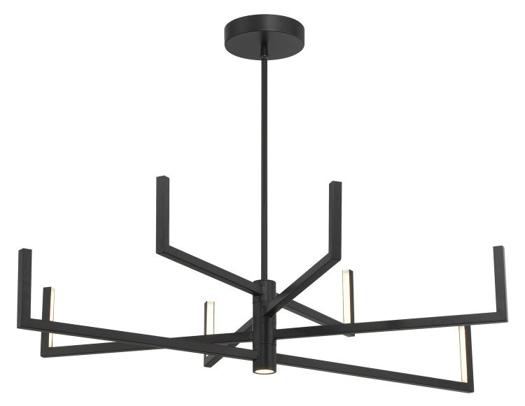 George Kovacs - P1478-66A-L - LED Chandelier - Articular - Coal Black George Kovacs - P1478-66A-L - LED Chandelier - Articular - Coal Black