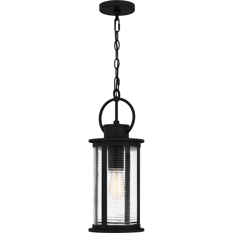 Quoizel - TLM1907MBK - One Light Outdoor Hanging Lantern - Tilmore - Matte Black