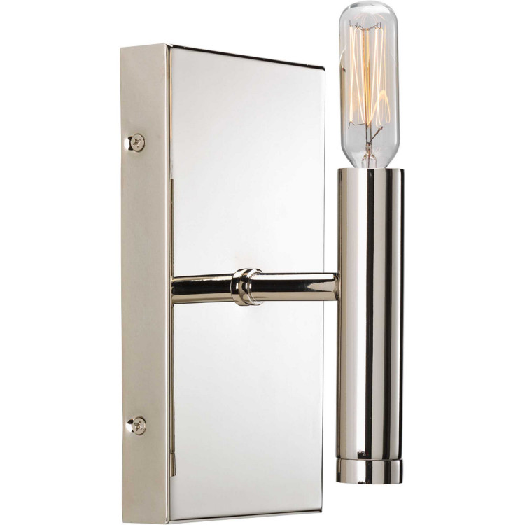 Progress Lighting - P2101-104 - One Light Bath - Draper - Polished Nickel
