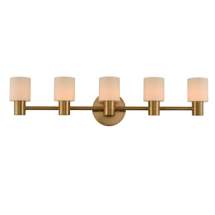 Kalco - 308435WB - LED Bath - Harlowe - Winter Brass