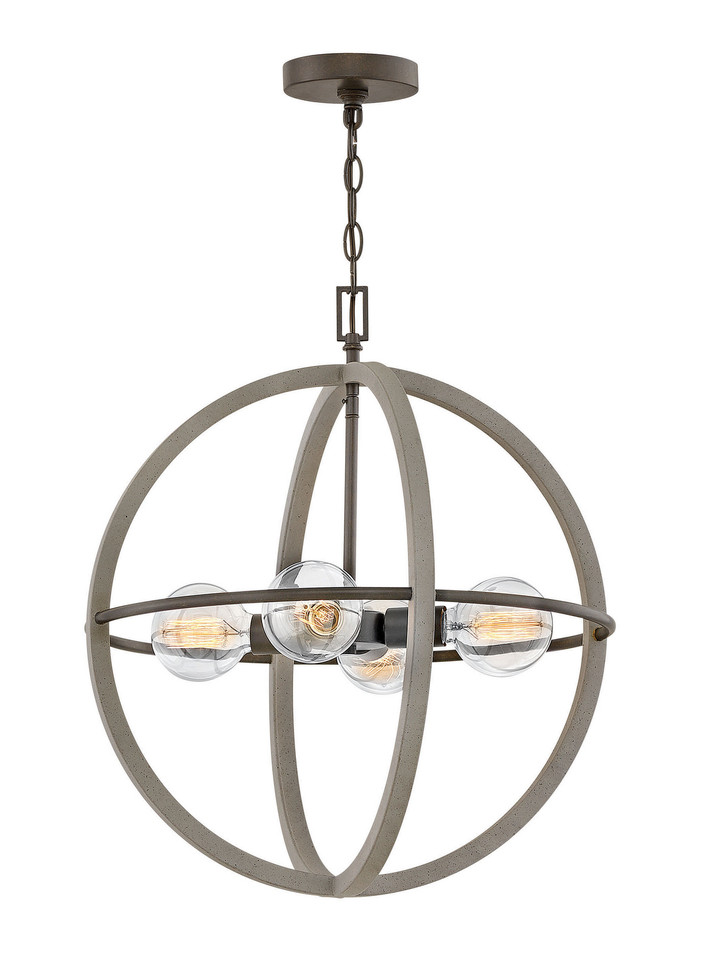 Hinkley - 3424DC - LED Chandelier - Bodie - Dark Cement