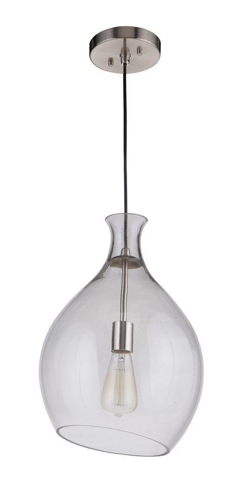 Craftmade - P951BNK1 - One Light Pendant - Pendant - Brushed Polished Nickel Craftmade - P951BNK1 - One Light Pendant - Pendant - Brushed Polished Nickel