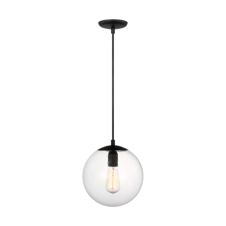 Visual Comfort Studio - 6601801-112 - One Light Pendant - Leo - Hanging Globe - Midnight Black Visual Comfort Studio - 6601801-112 - One Light Pendant - Leo - Hanging Globe - Midnight Black