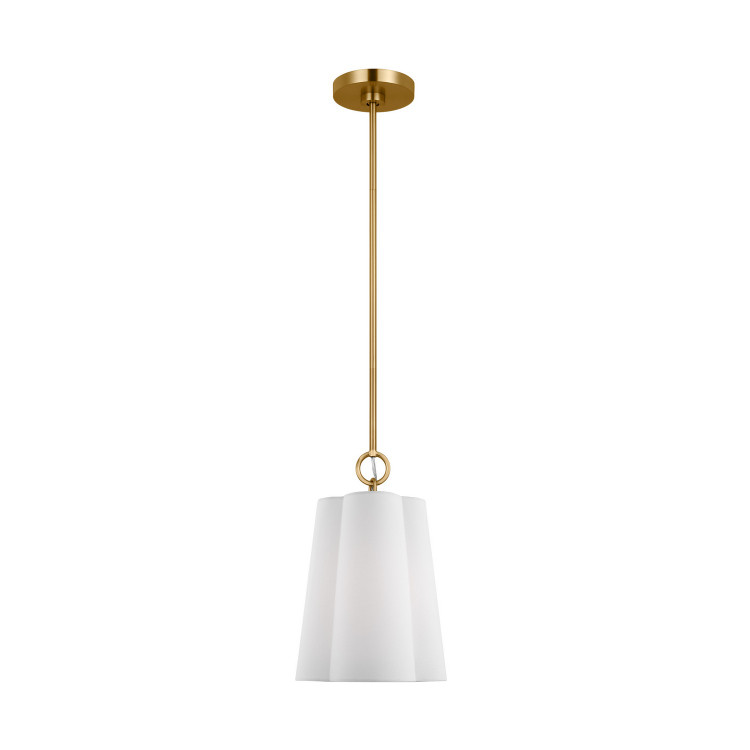 Visual Comfort Studio - KSP1071BBS - One Light Pendant - Bronte - Burnished Brass Visual Comfort Studio - KSP1071BBS - One Light Pendant - Bronte - Burnished Brass