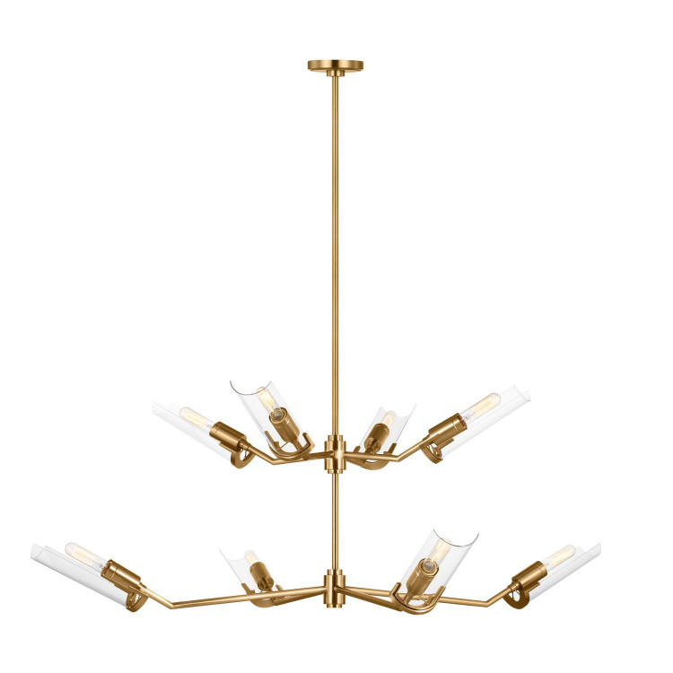 Visual Comfort Studio - TC1158BBS - Eight Light Chandelier - Mezzo - Burnished Brass Visual Comfort Studio - TC1158BBS - Eight Light Chandelier - Mezzo - Burnished Brass