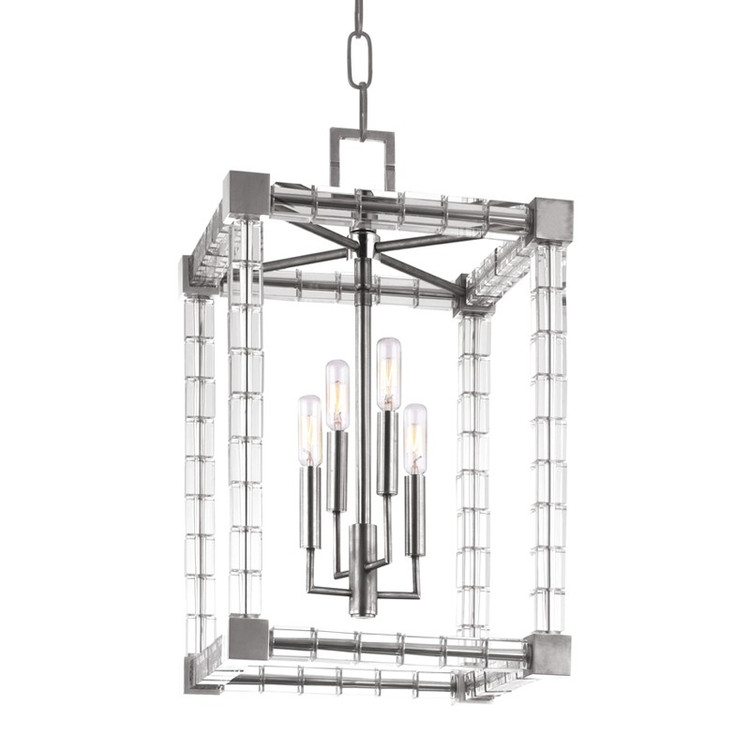 Hudson Valley - 7113-PN - Four Light Lantern - Alpine - Polished Nickel