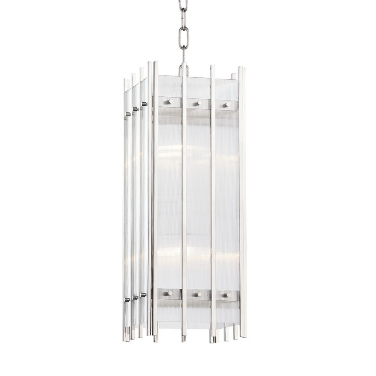 Hudson Valley - 7508-PN - Four Light Lantern - Wooster - Polished Nickel
