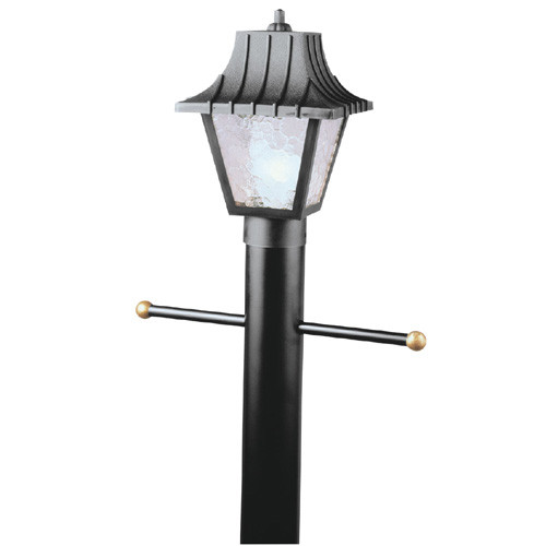 Westinghouse Lighting - 6687500 - One Light Post Top Fixture - Black