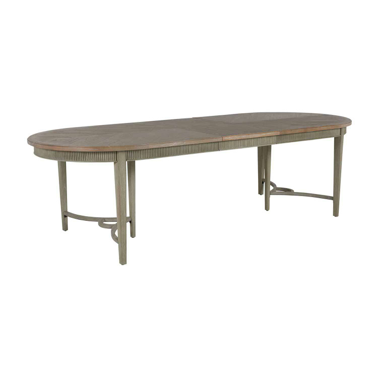 Gabby - SCH-167230 - Dining Table - Whitlock - Distressed Cream|Natural Cerused