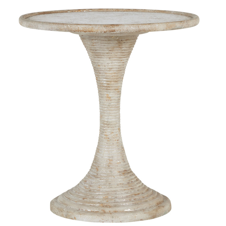 Gabby - SCH-240310 - Table - Gloria - Antique Goldleaf|Silver Leafed|Antique Distressed