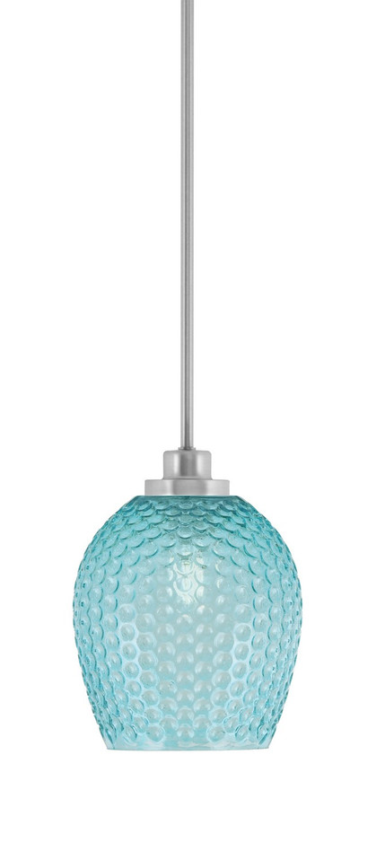 Toltec Lighting - 2601-BN-4905 - One Light Mini Pendant - Odyssey - Brushed Nickel