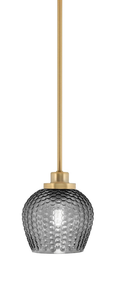 Toltec Lighting - 2601-NAB-4602 - One Light Mini Pendant - Odyssey - New Age Brass