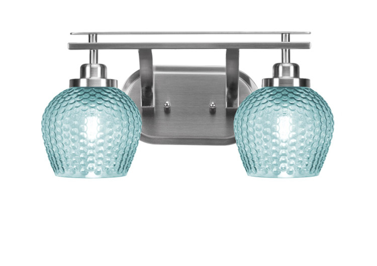 Toltec Lighting - 2612-BN-4605 - Two Light Bath Bar - Odyssey - Brushed Nickel