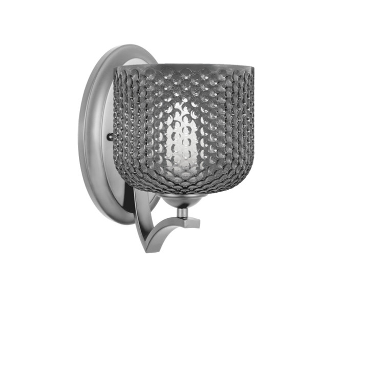 Toltec Lighting - 551-GP-4612 - One Light Wall Sconce - Zilo - Graphite