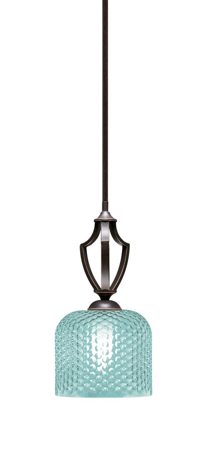 Toltec Lighting - 561-DG-4615 - One Light Mini Pendant - Zilo - Dark Granite