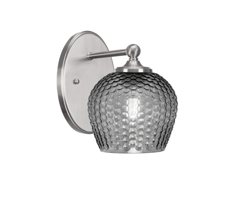 Toltec Lighting - 5911-BN-4602 - One Light Wall Sconce - Capri - Brushed Nickel