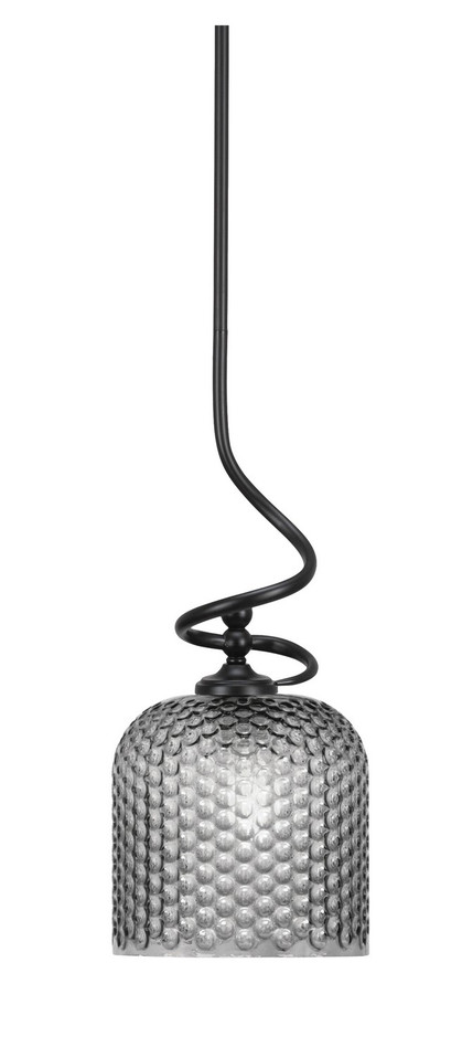 Toltec Lighting - 901-MB-4912 - One Light Mini Pendant - Capri - Matte Black